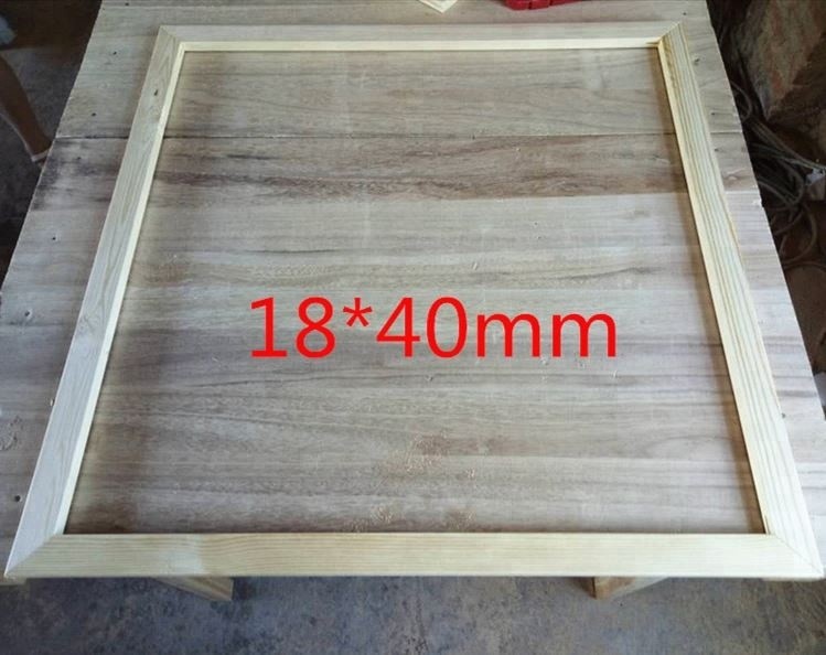 High Quality Pine wood Picture Frame For DIY Picture And Canvas Panel Framing