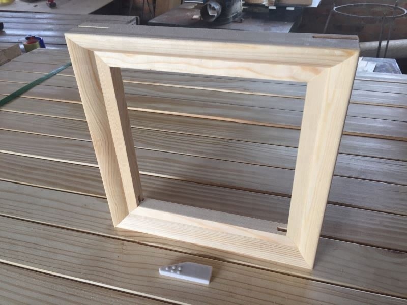 wooden frame for sublimation tiles